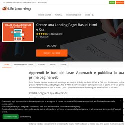 Corso Online Gratuito Creare una Landing Page: Basi di Html e Css