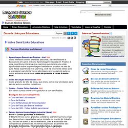 Materiais Didáticos Gratuitos - Cursos de Graça na Internet