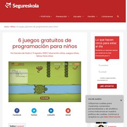 6 juegos gratuitos de programación para niños