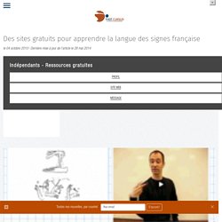 Des sites gratuits pour apprendre la langue des signes française