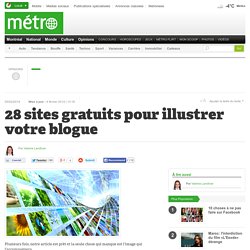 28 sites gratuits pour illustrer votre blogue