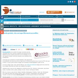 Ebooks gratuits : des ouvrages librement accessibles