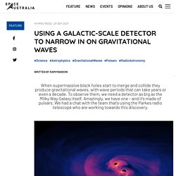 Using a Galactic-Scale Detector to narrow in on Gravitational Waves
