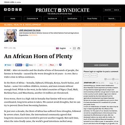 "An African Horn of Plenty" by José Graciano da Silva