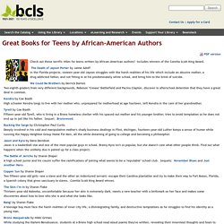BCLS: Great Books for Teens by African-American Authors