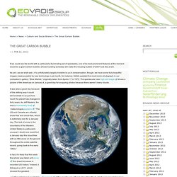 The Great Carbon Bubble – EoVadis Ltd