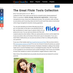 The Great Flickr Tools Collection