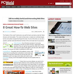 8 Great How-To Web Sites