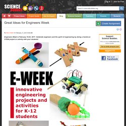 Great Ideas for Engineers Week