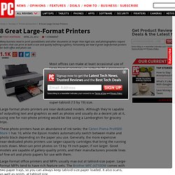 8 Great Large-Format Printers