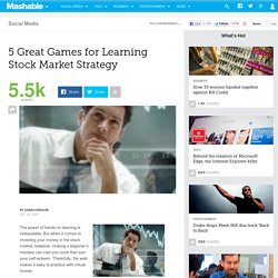 5 Great Games for Learning Stock Market Strategy