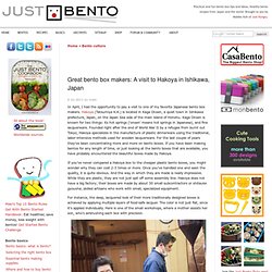 Great bento box makers: A visit to Hakoya in Ishikawa, Japan
