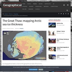The Great Thaw: mapping Arctic sea ice thickness