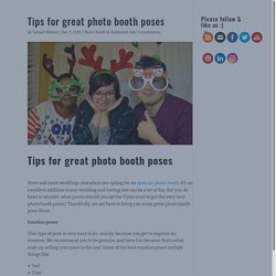 Tips for great photo booth poses - Bmore Photos Photo Booth Rentals, photo scanning