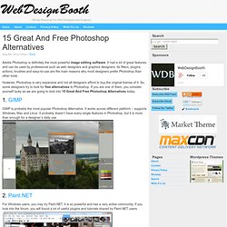 15 Great And Free Photoshop Alternatives