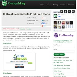 11 Great Resources to Find Free Icons