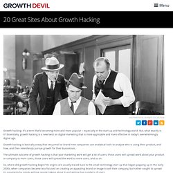 20 Great Sites About Growth Hacking