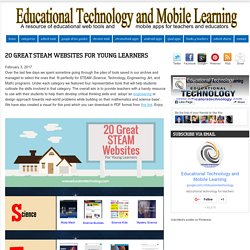 20 Great STEAM Websites for Young Learners