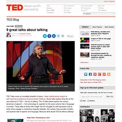 10 great TED Talks about talking