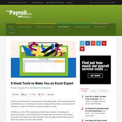 8 Great Tools to Make You an Excel Expert