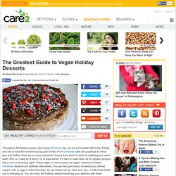 The Greatest Guide to Vegan Holiday Desserts