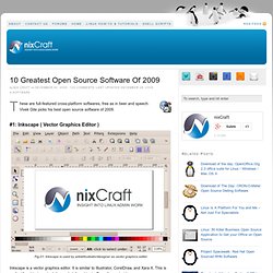 10 Greatest Open Source Software Of 2009
