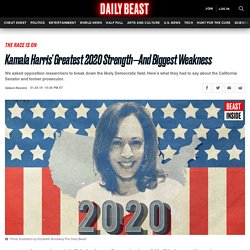 Kamala Harris’ Greatest 2020 Strength—And Biggest Weakness