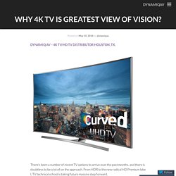 Why 4K TV is Greatest View of Vision?