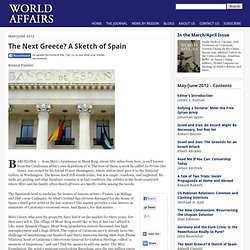 The Next Greece? A Sketch of Spain