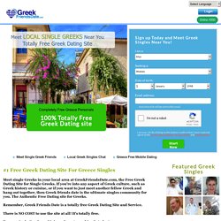 Free Dating Site for Single Greeks