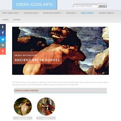 Greek Heroes in Ancient Greek Mythology