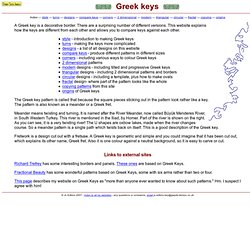 Greek keys