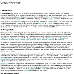 Greek Mythology