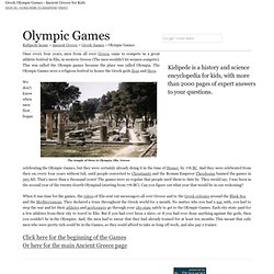 Greek Olympic Games
