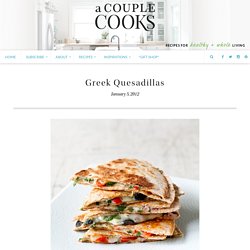 Greek Quesadillas