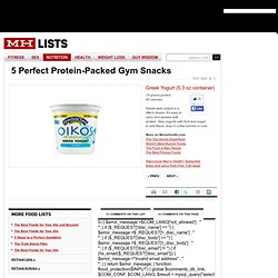 Greek Yogurt: Protein: Men