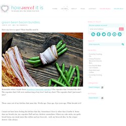 Green Bean Bacon Bundles