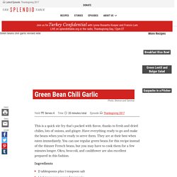 Green Bean Chili Garlic