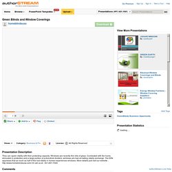 Window covering business opportunity Orlando