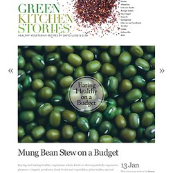 Mung Bean Stew on a Budget
