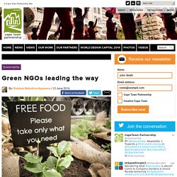 Green NGOs leading the way