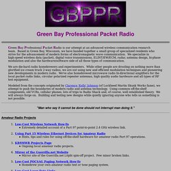 Green Bay Professional Packet Radio