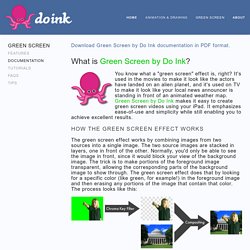 Green Screen Documentation — Do Ink