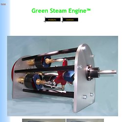 Green Steam Engine Home Page