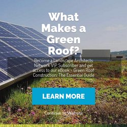 10 Ways that Green Roof Systems can Benefit Big Cities