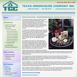 Texas Greenhouse Company - Other Products - Garden Accessories