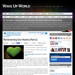 3. Re-Greening Our Hearts (Part 3)