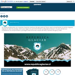 Greenpeace - República Glaciar