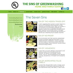 The Sins of Greenwashing: Home and Family Edition