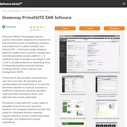 Greenway PrimeSUITE 2011 EMR Software